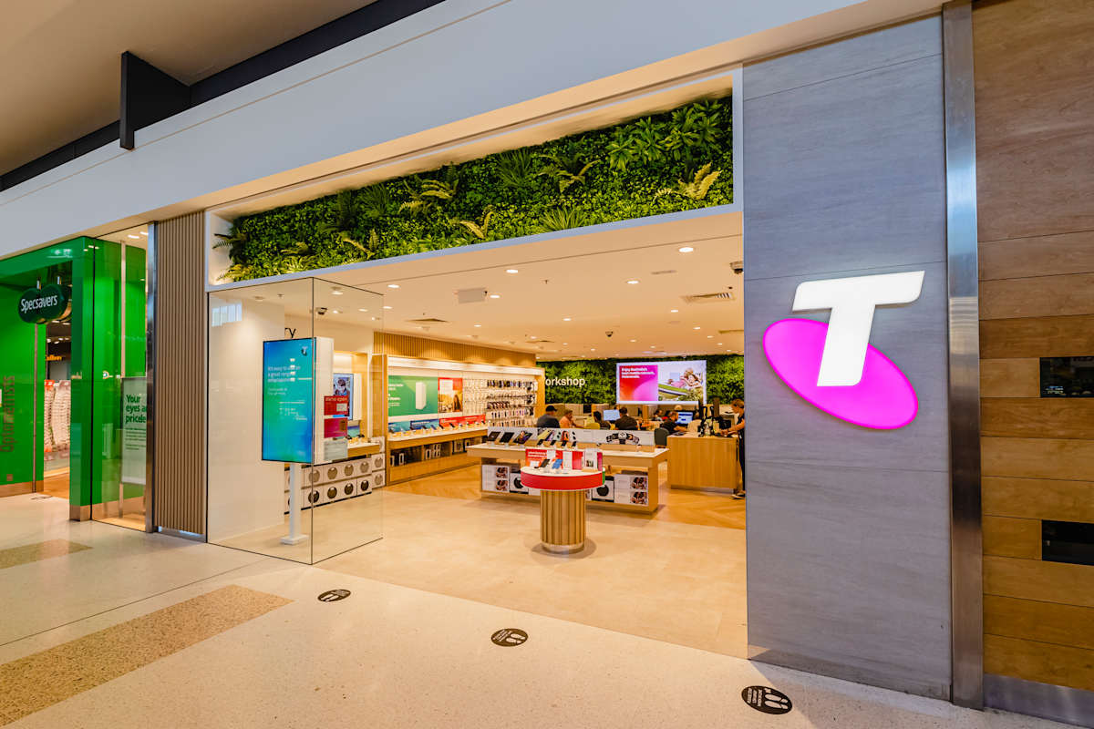 Telstra storefront image