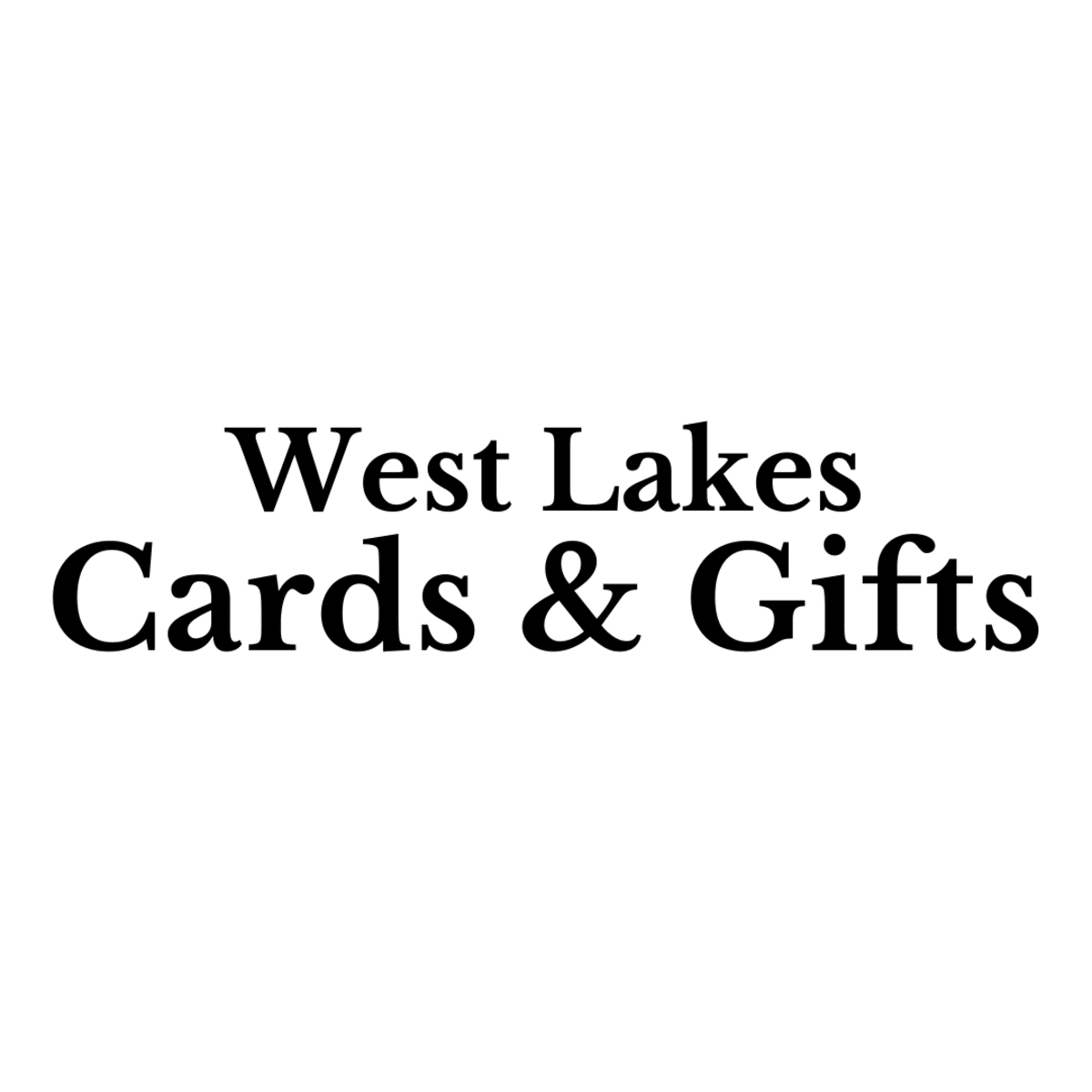 West Lakes Cards & Gifts Logo