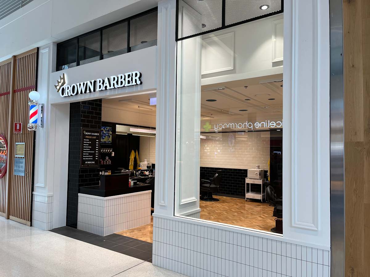 Crown Barber storefront image