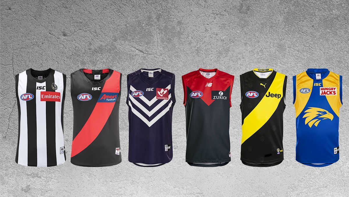 New jersey season launch AFL Store.