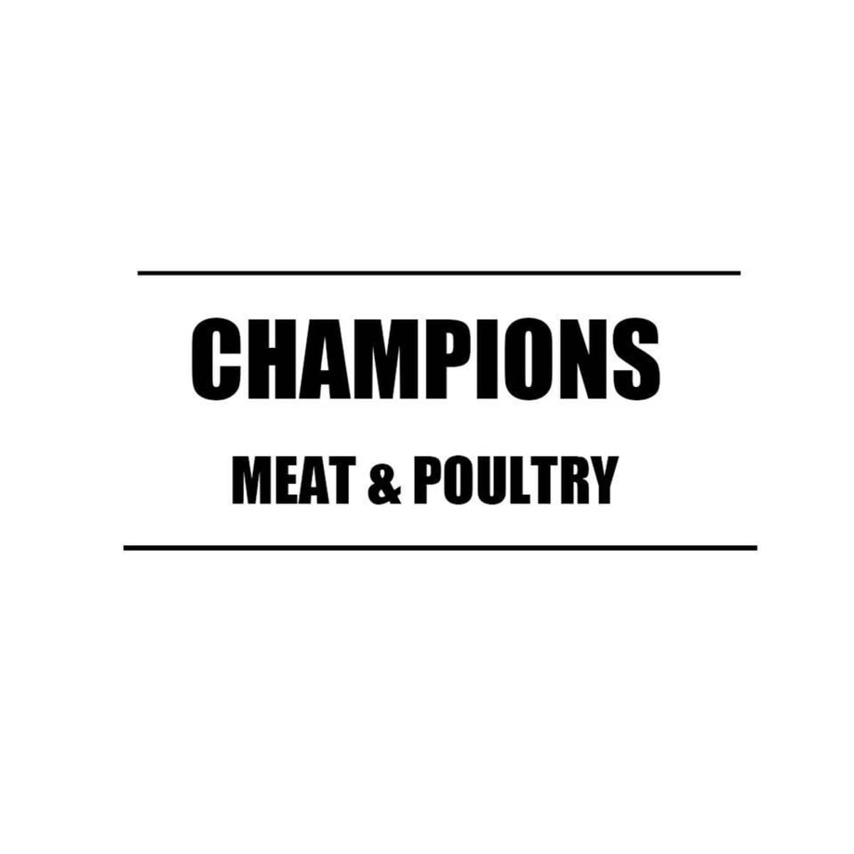 Champion Meat & Poultry