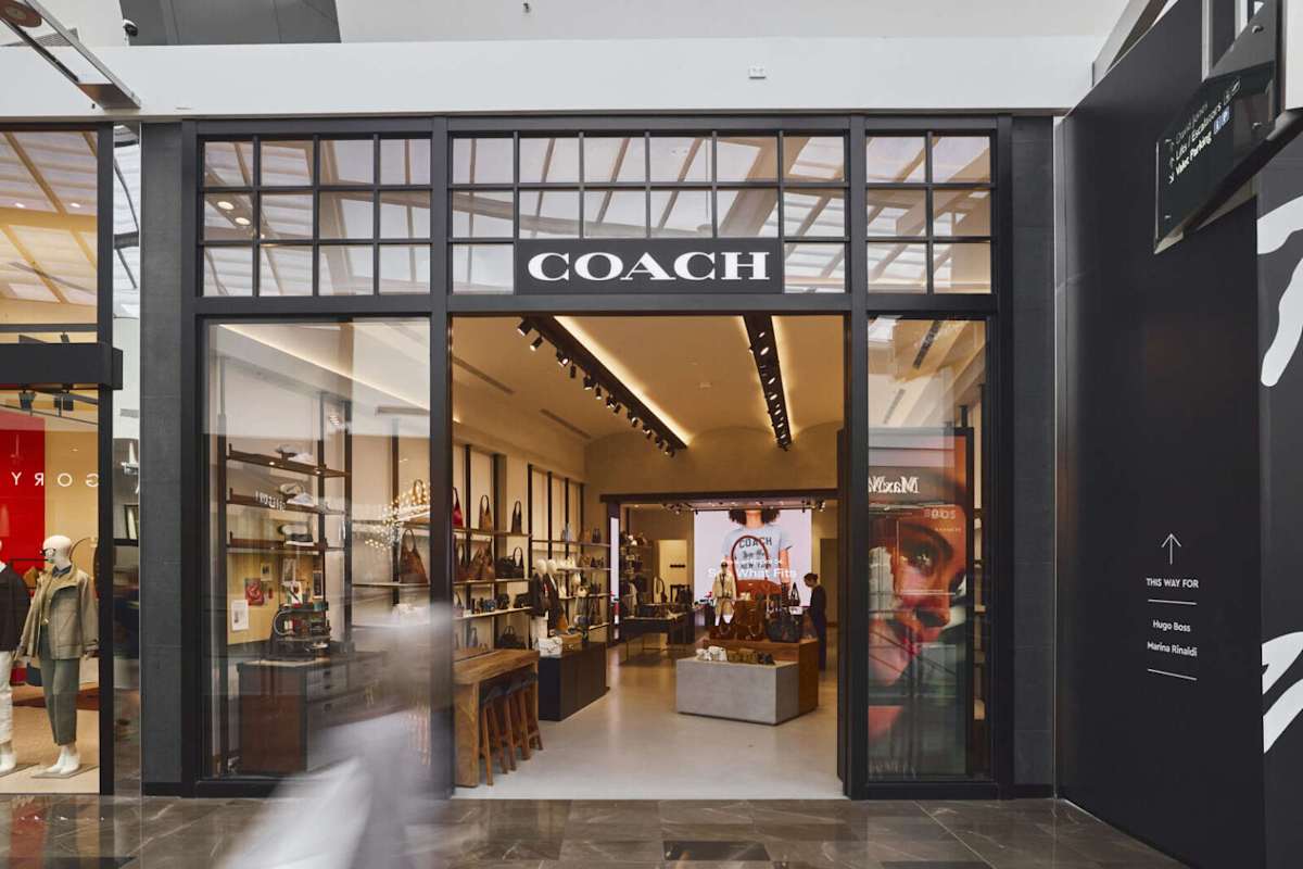 Coach storefront image