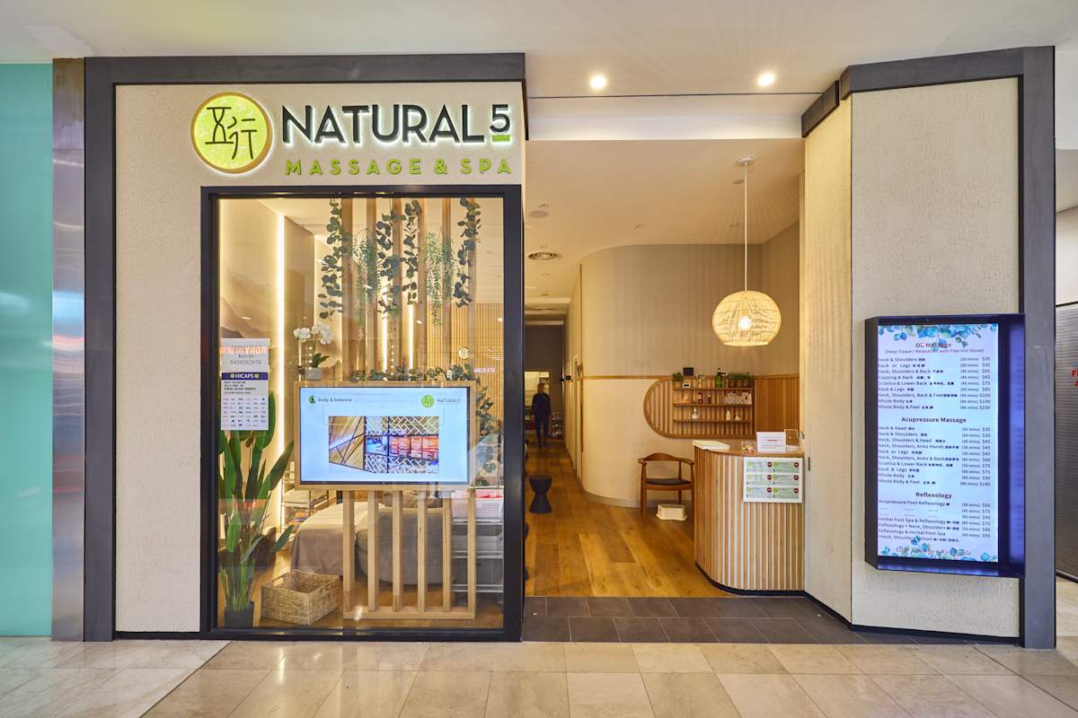 Natural 5 Massage & Spa storefront image