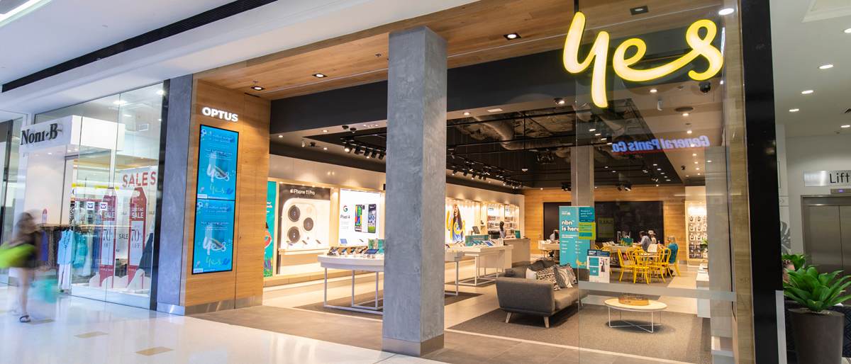 Optus storefront image