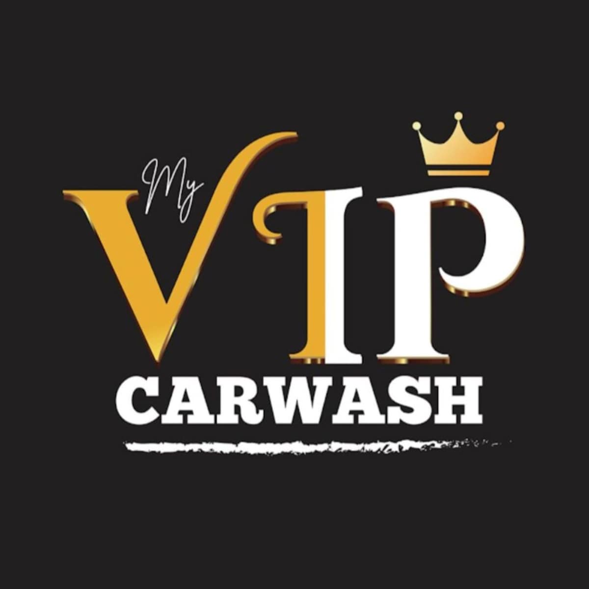 an image of the My VIP carwash Logo.