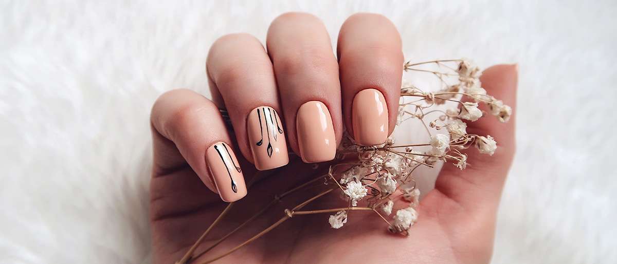 Painted nails