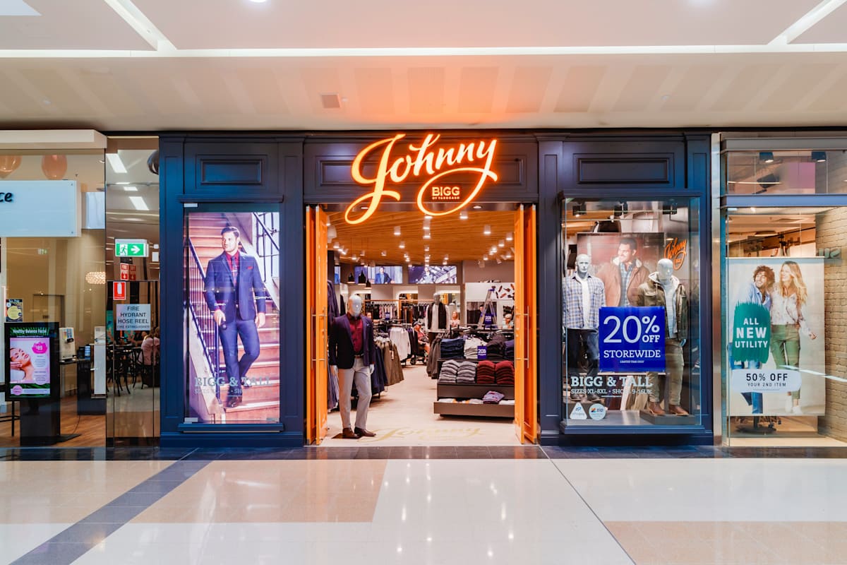 Johnny Bigg: For the Big and Tall Guy  storefront image