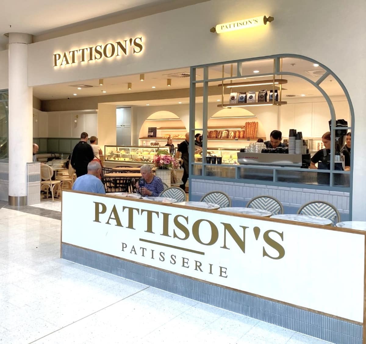Pattison's Patisserie Stock Image