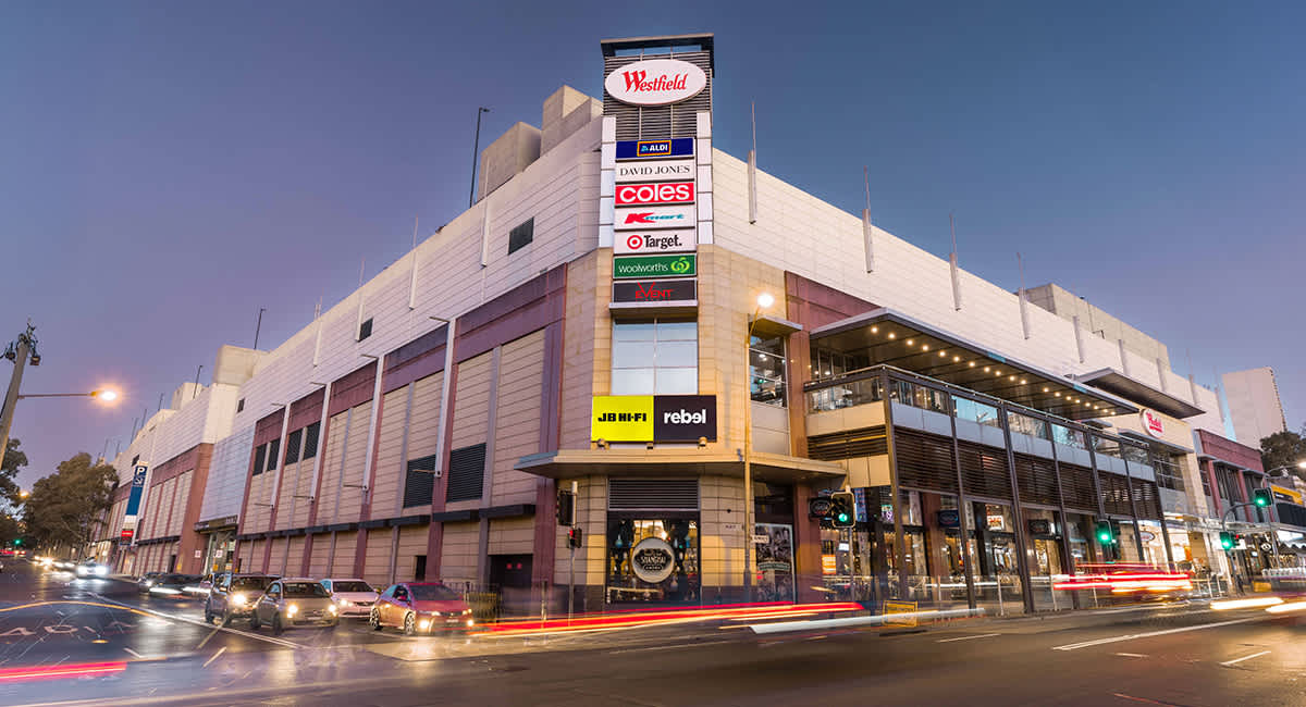 External Westfield Burwood