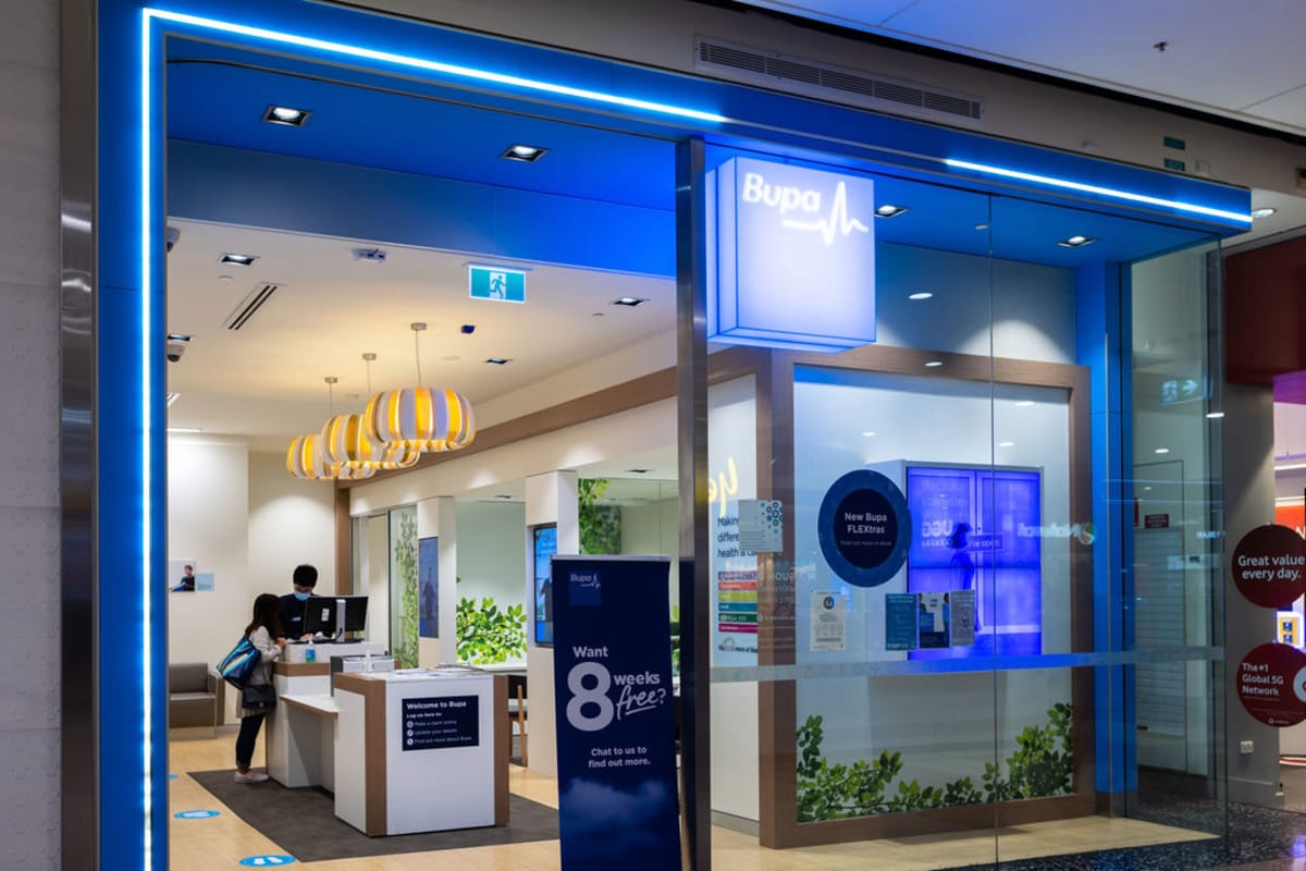 Bupa storefront image