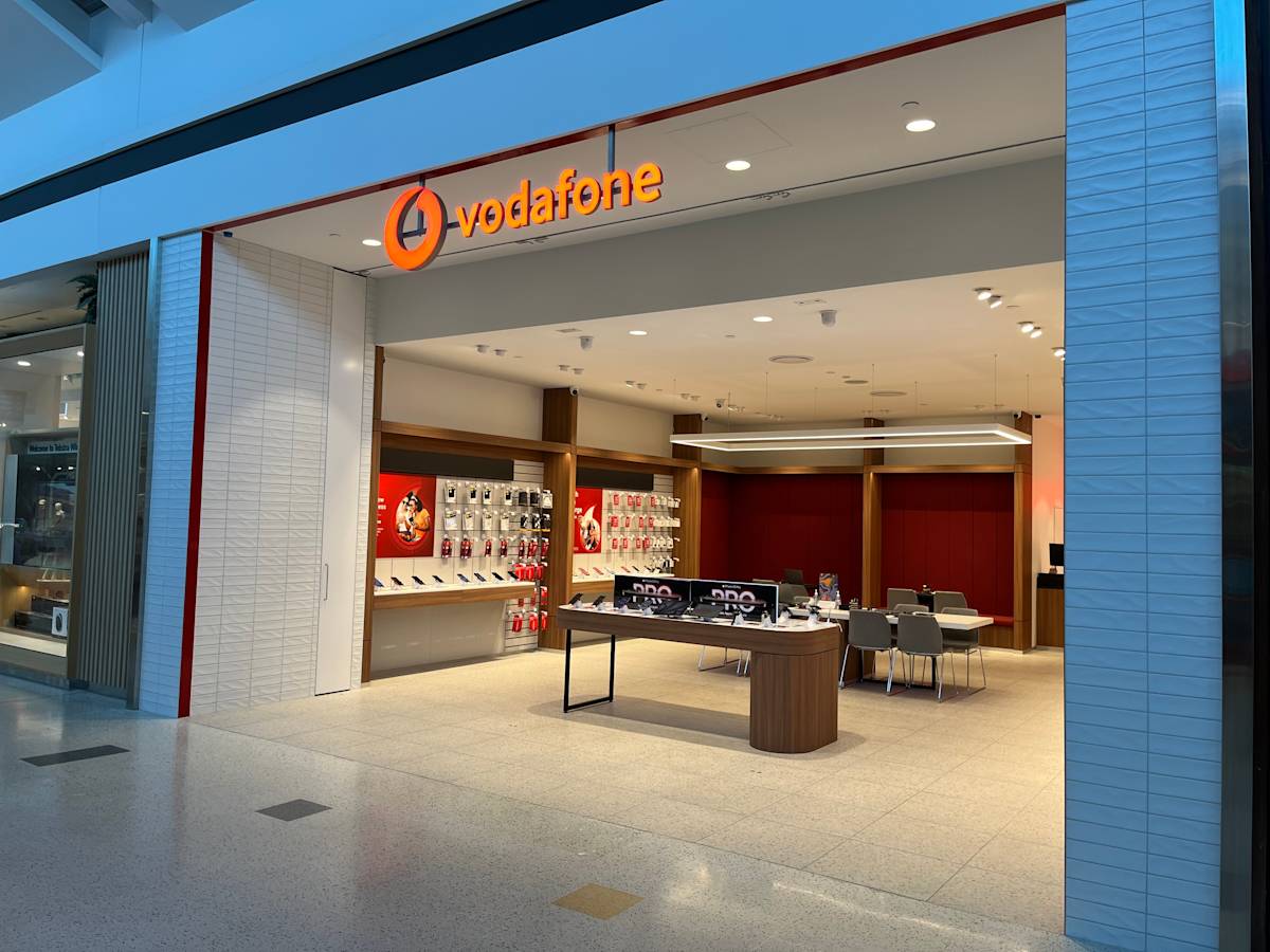 Vodafone storefront image
