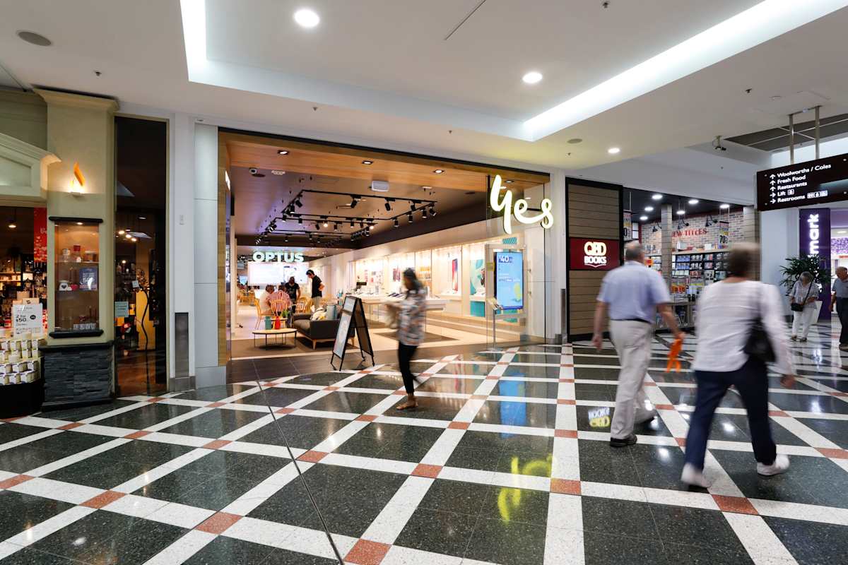 Optus storefront image