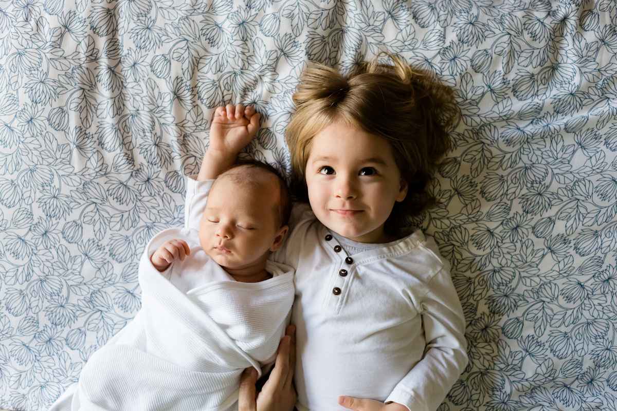 Brothers baby child 