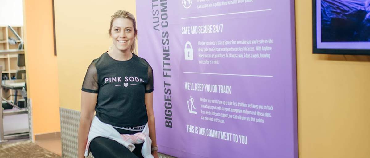 Anytime Fitness Alisha hero