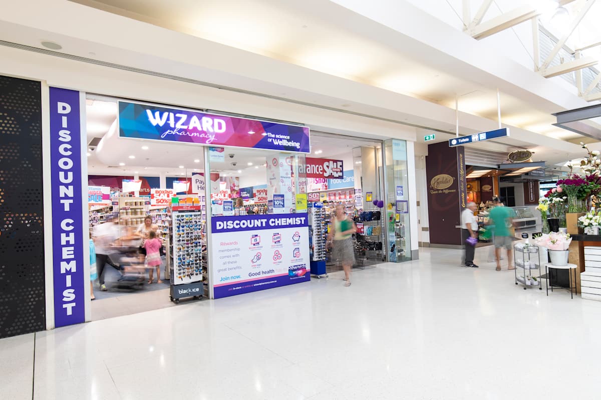 Wizard Pharmacy (Coles Mall) storefront image