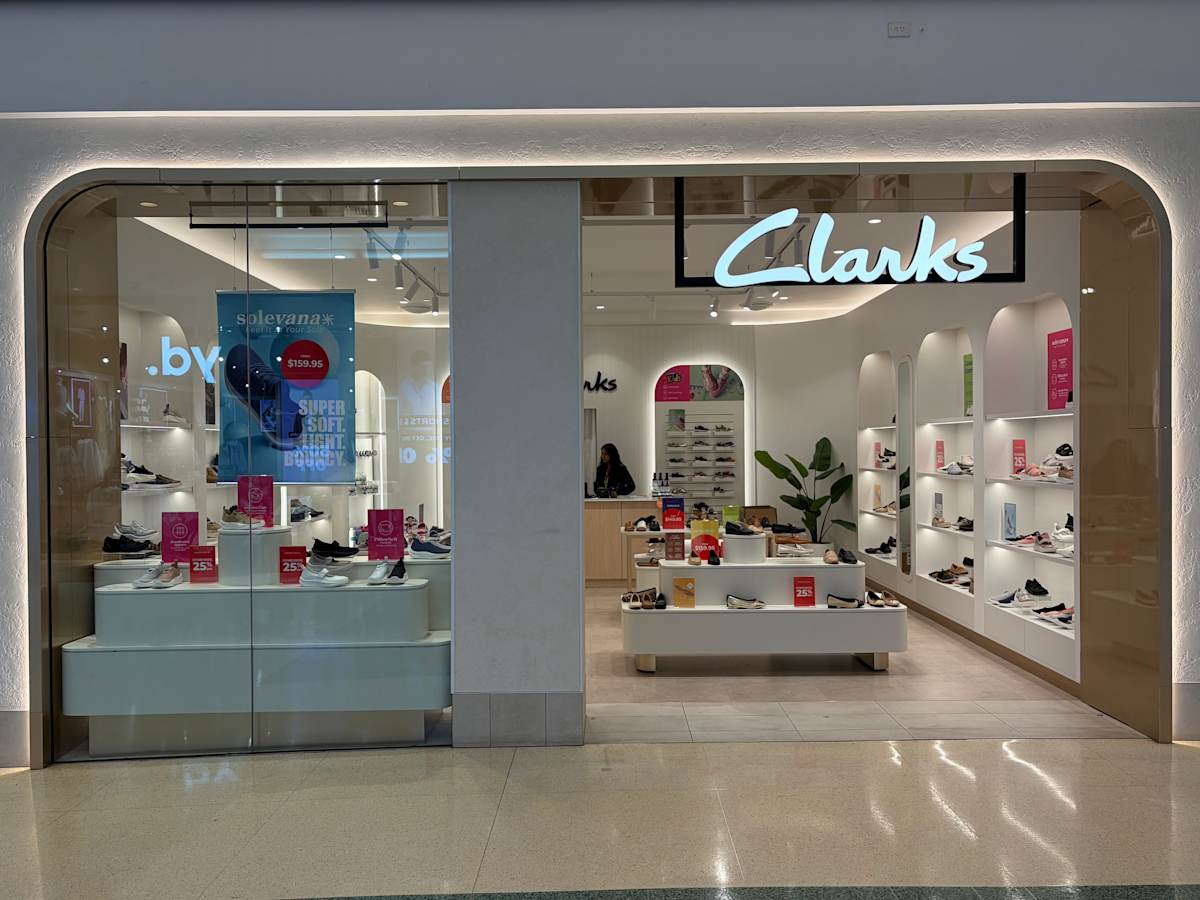 Clarks storefront image