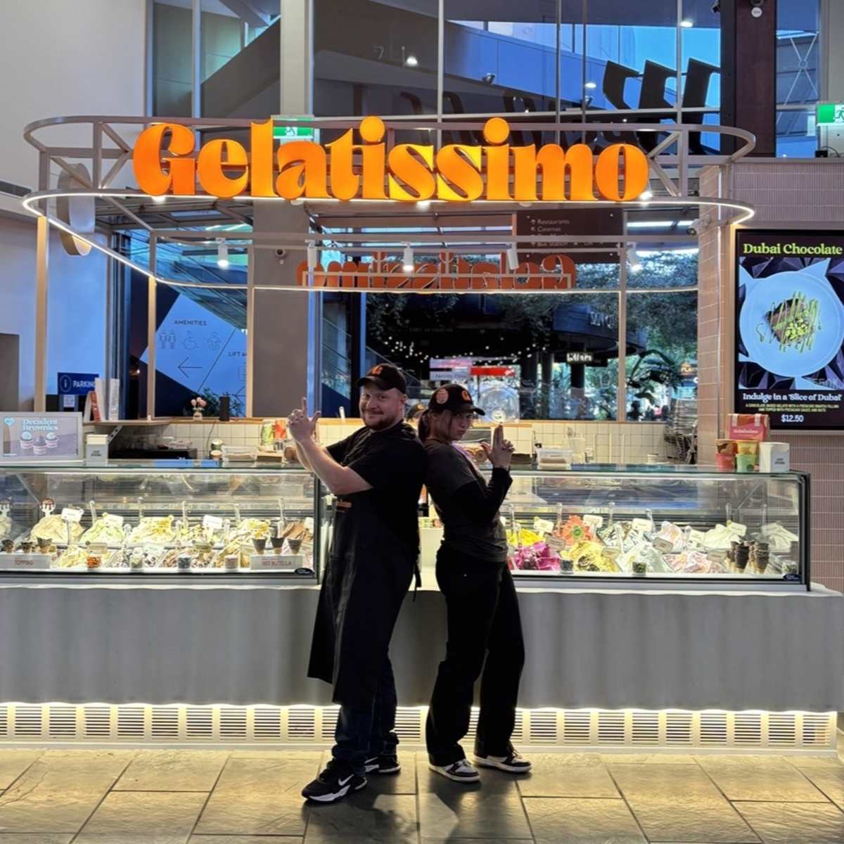 Gelatissimo team - NLK
