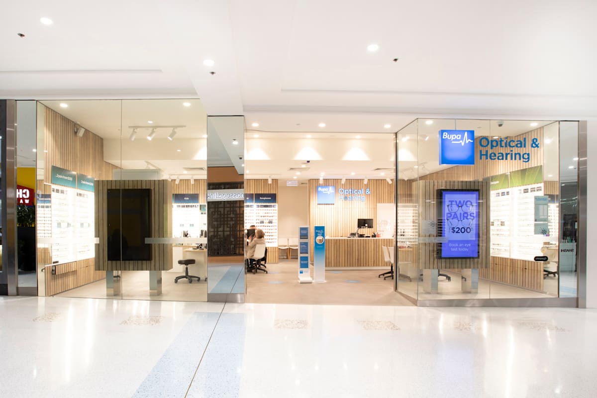 Bupa Optical & Hearing storefront image
