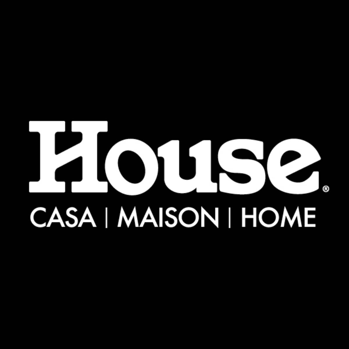 HOUSE - Casa | Maison | Home. Logo