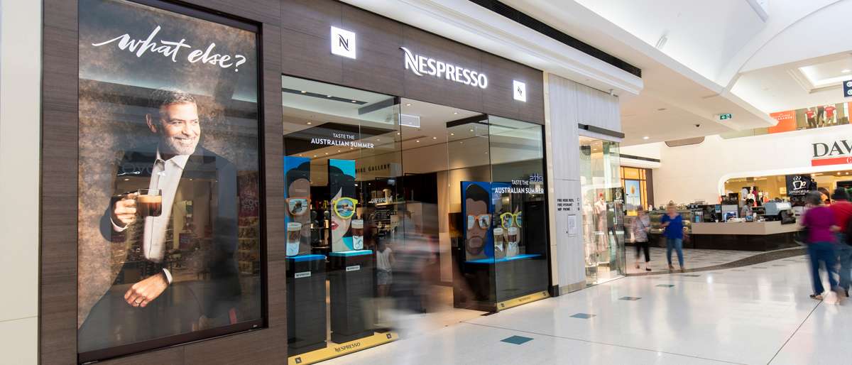 Nespresso storefront image