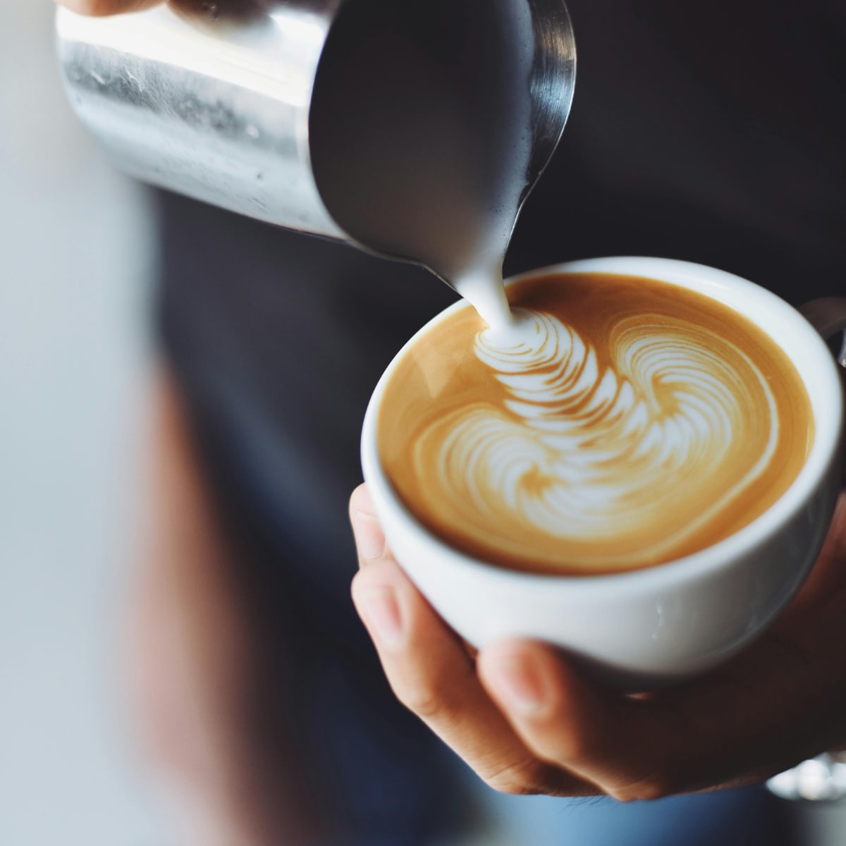 Salt by Cafe One - coffee being poured by barista 