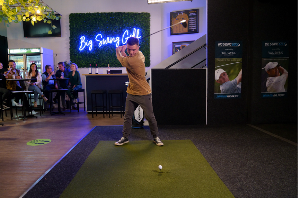 Big Swing Golf at Westfield Fountain Gate.