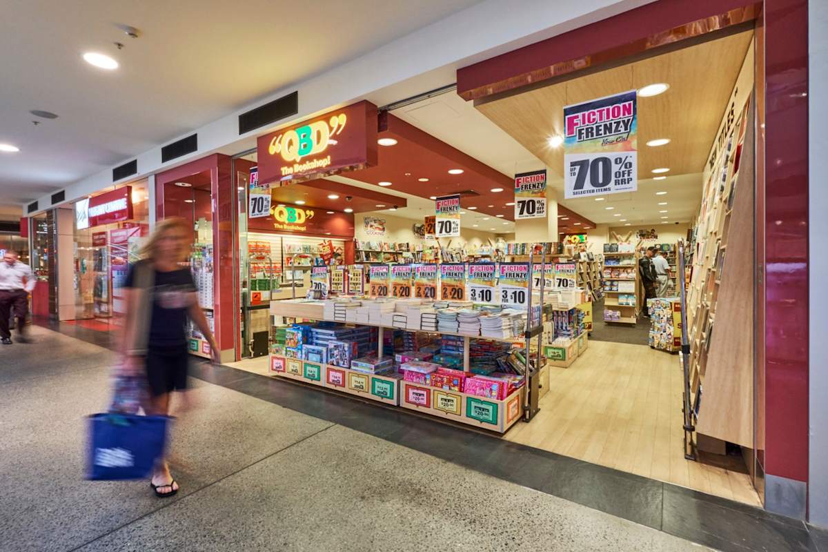 QBD Books storefront image