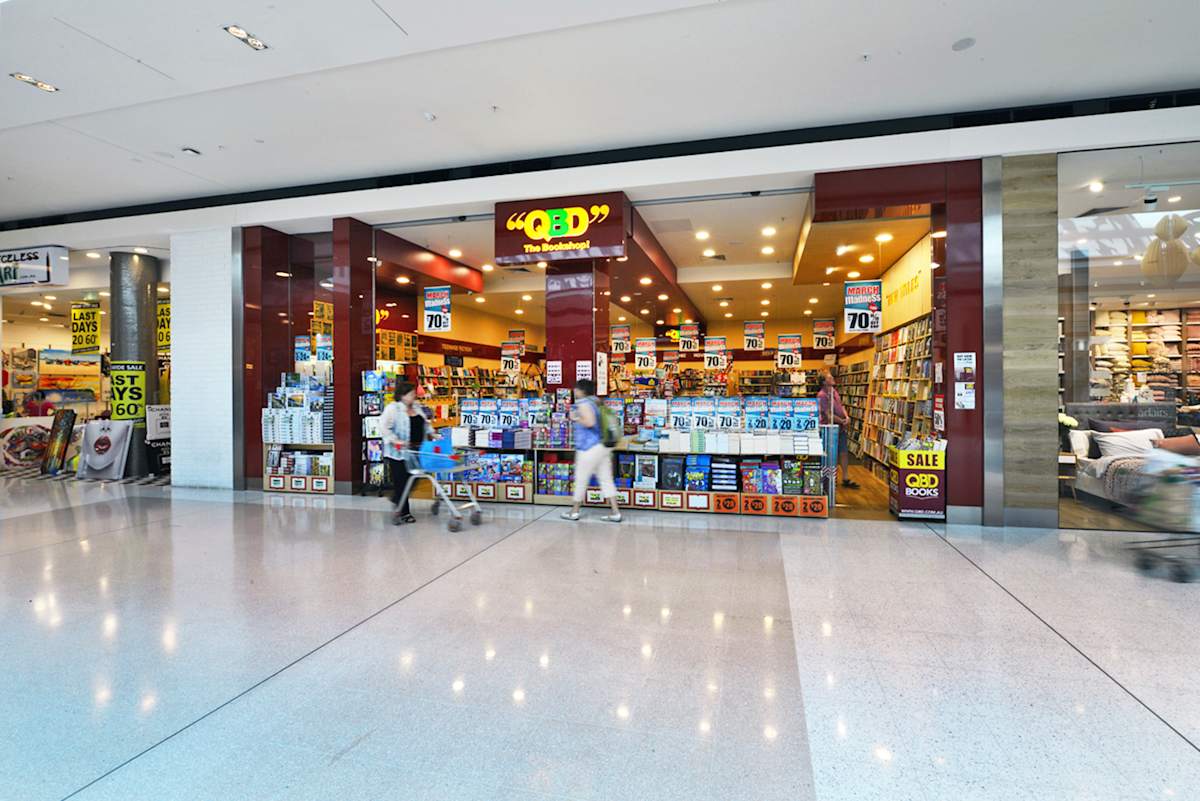 QBD Books storefront image