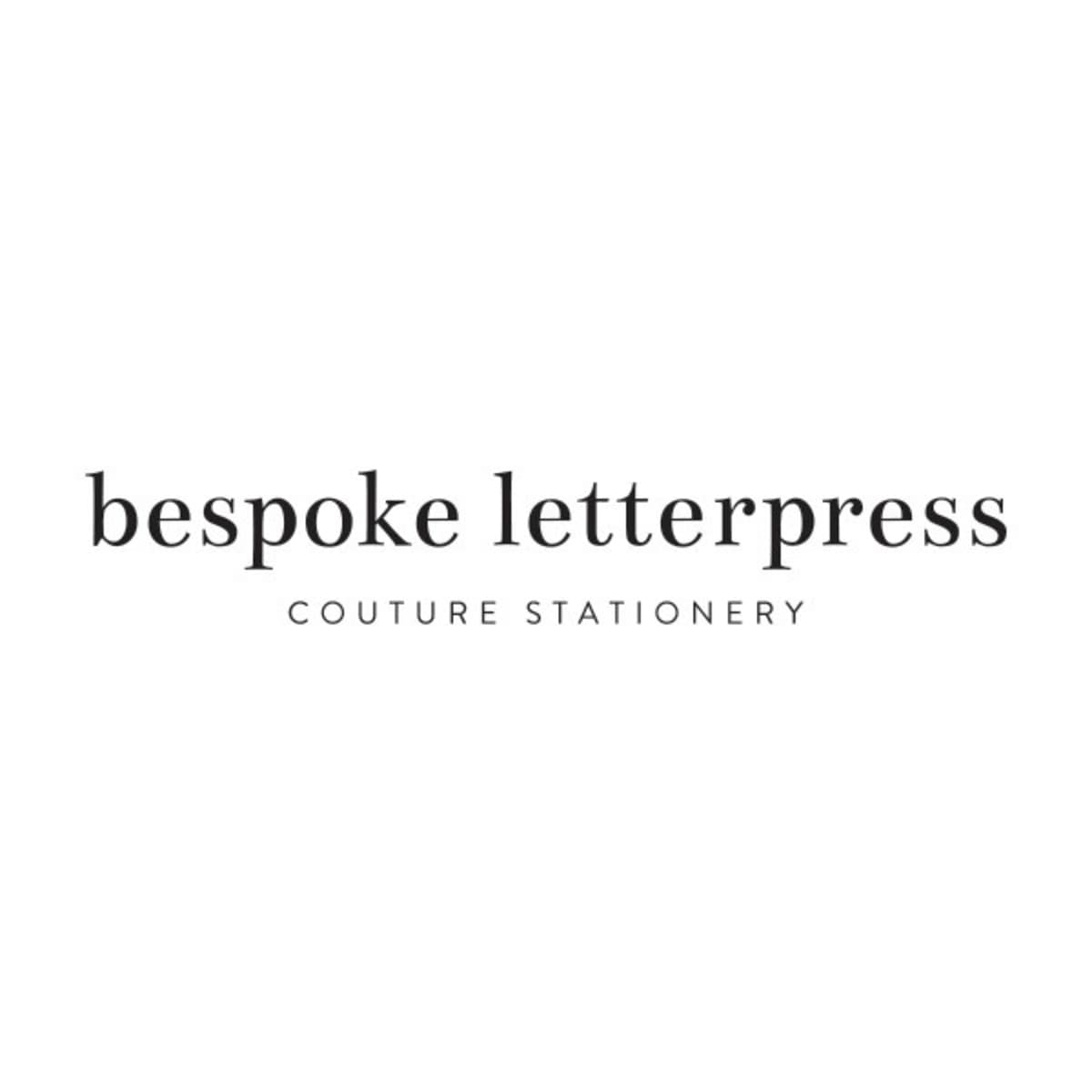 Bespoke Letterpress