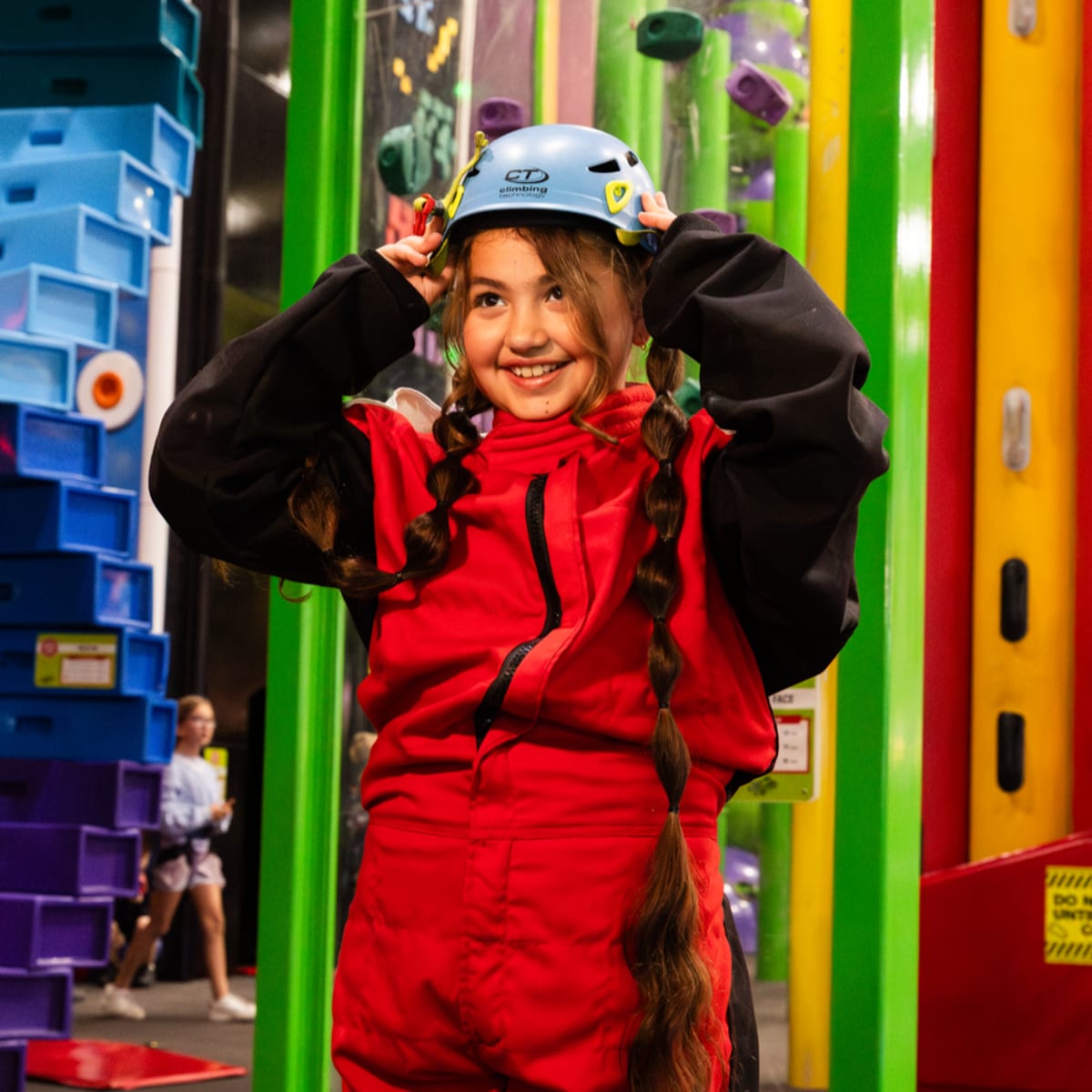 Young girl in iPlay Adventure