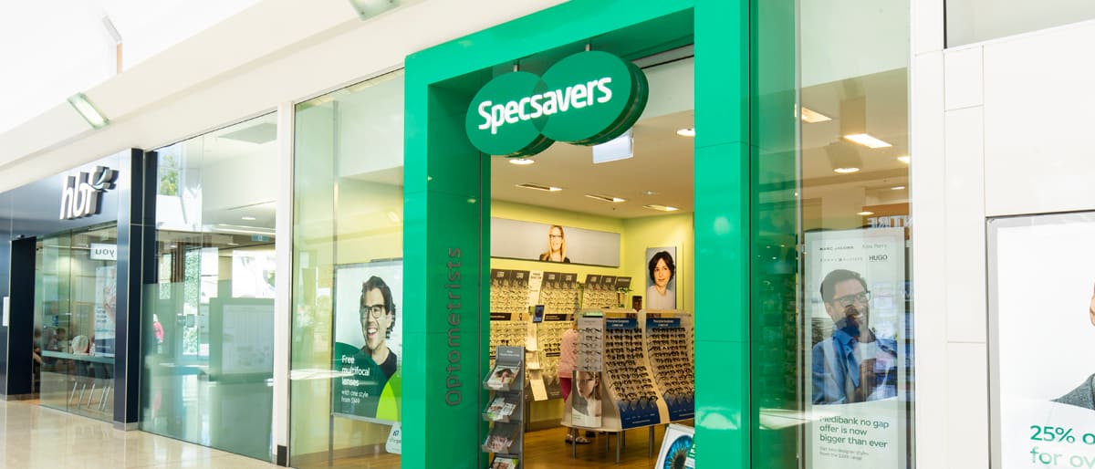 Specsavers storefront image