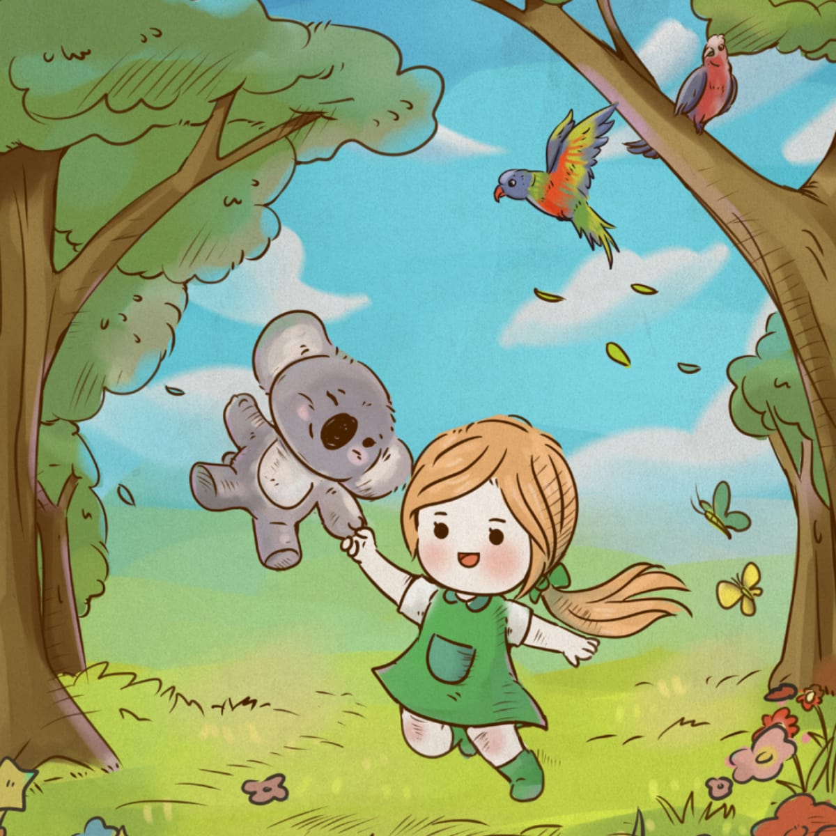Molly and Bear
