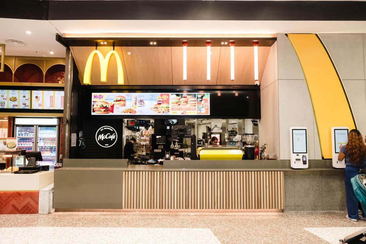 McDonalds Food Court at Westfield Fountain Gate