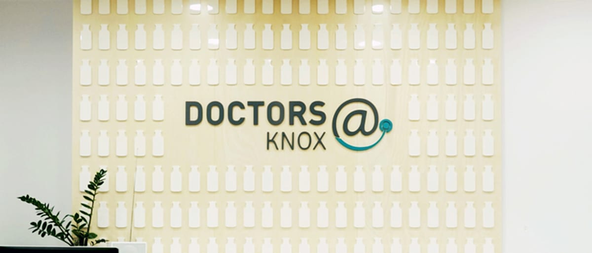 Retailer Doctors@Knox hero image set