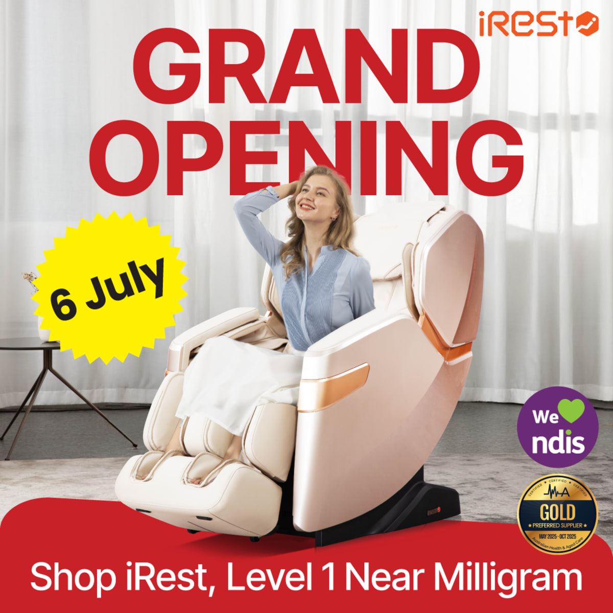 iRest Opening Offer - Doncaster July 2025