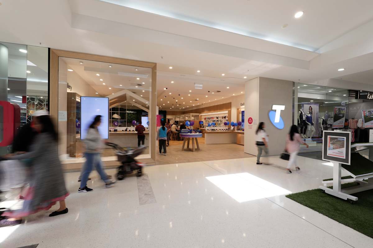 Telstra storefront image