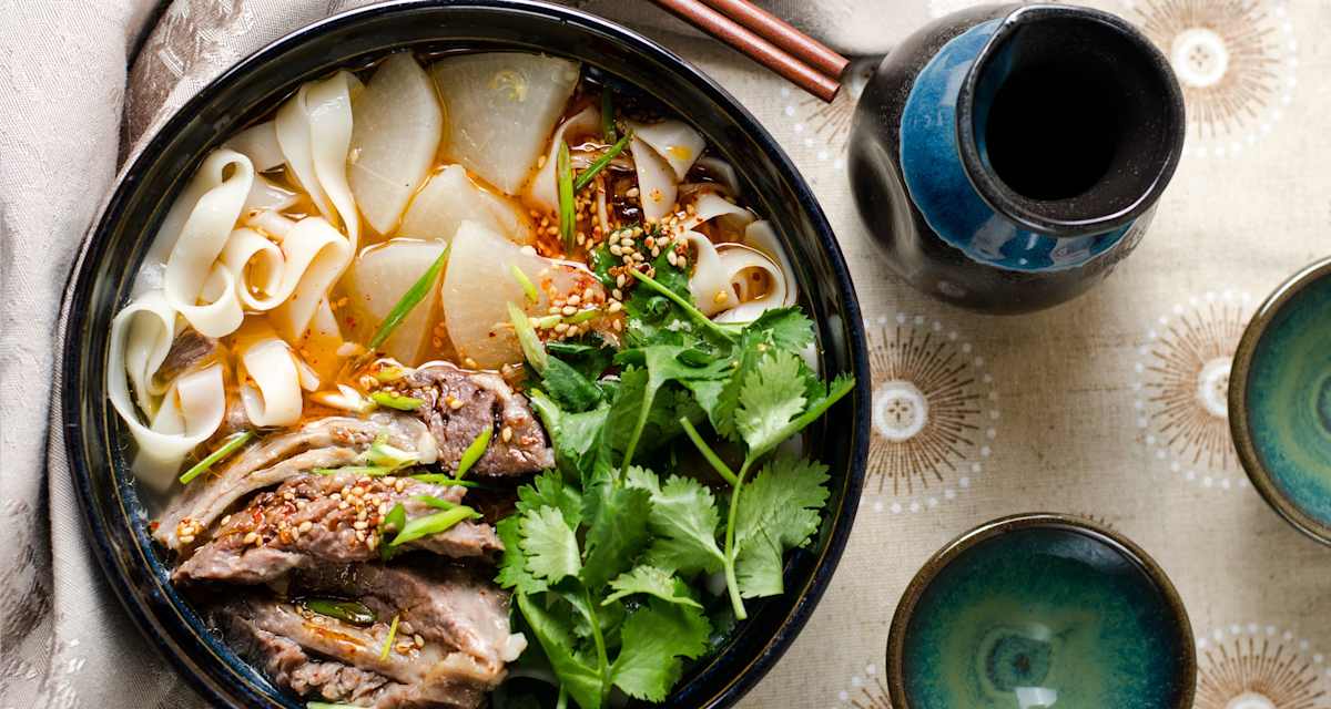 Lanzhou Beef Hand Pulled Noodles
