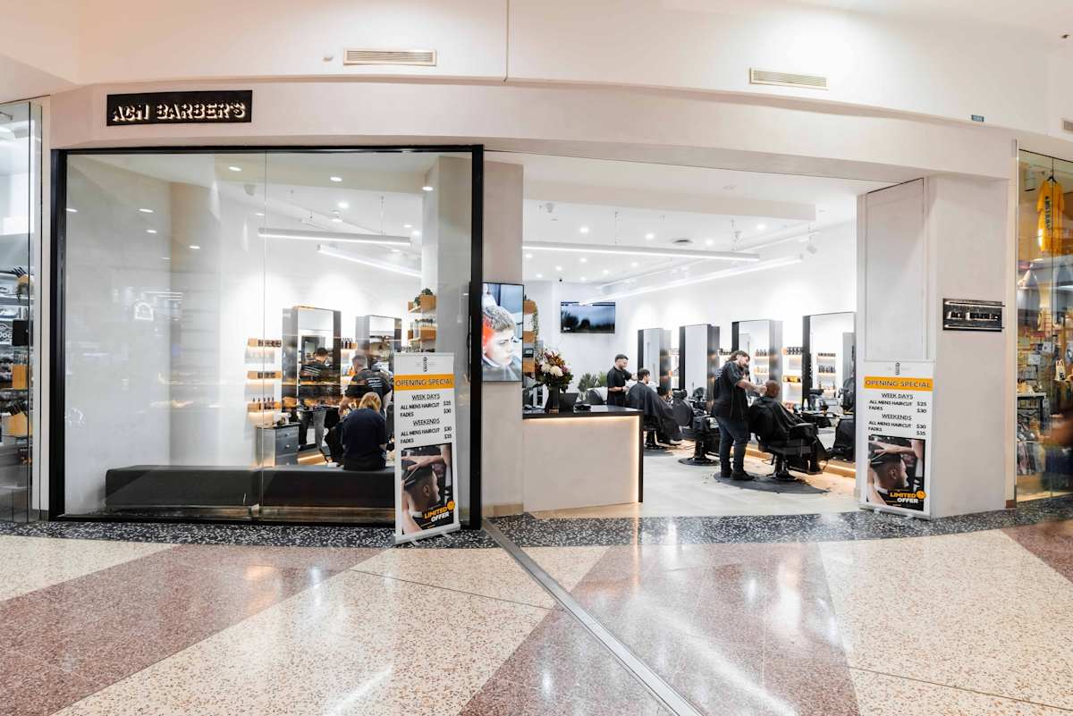 ACM Barber's storefront image