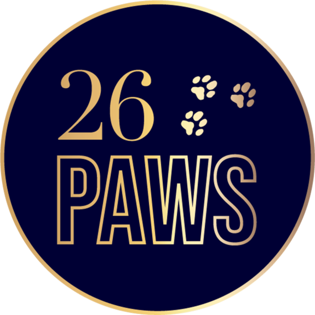 26 Paws Logo