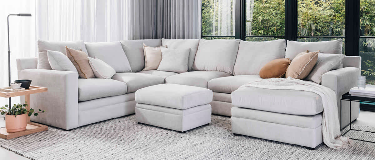 white couch
