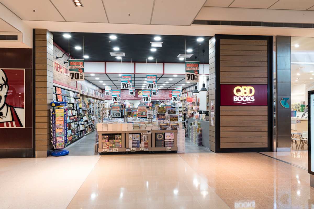 QBD Books storefront image