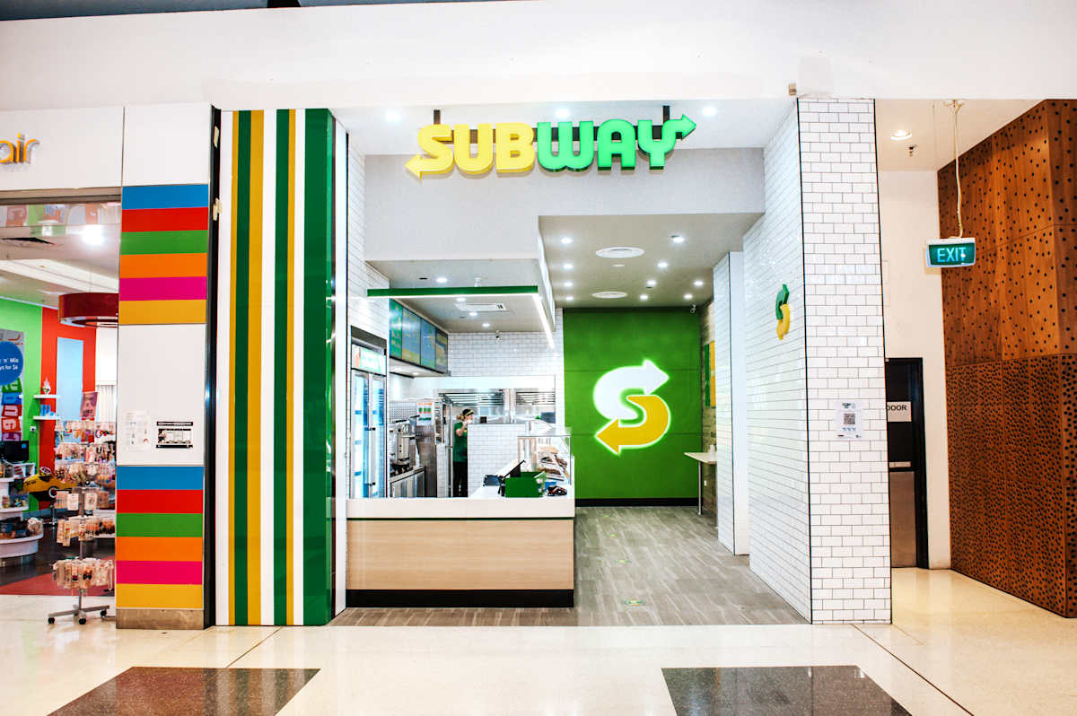 Subway storefront image
