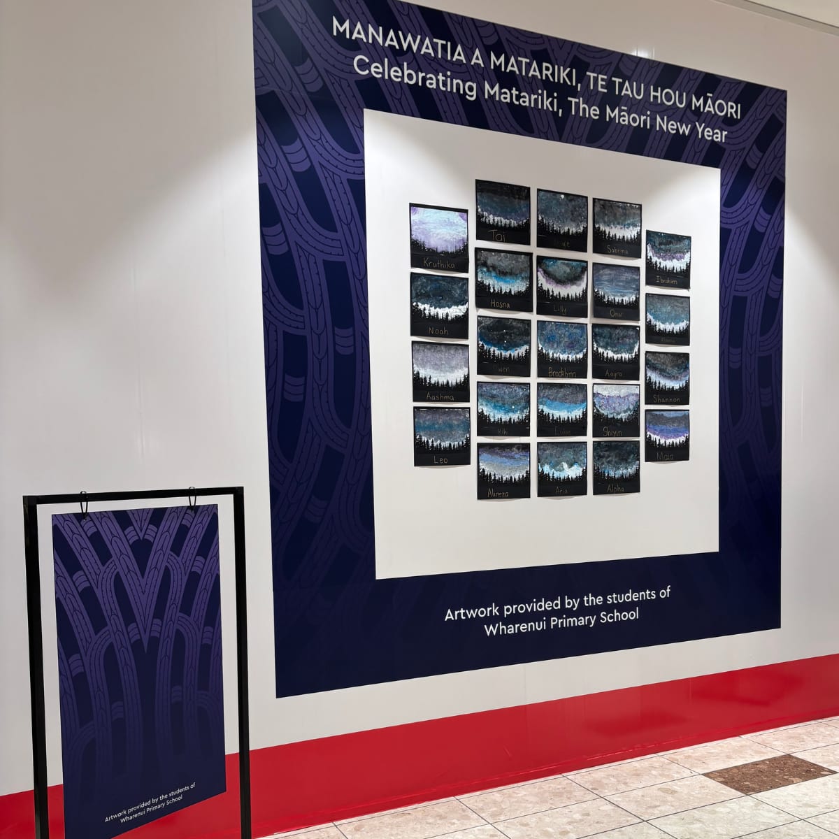 Riccarton Matariki Artwork 2025