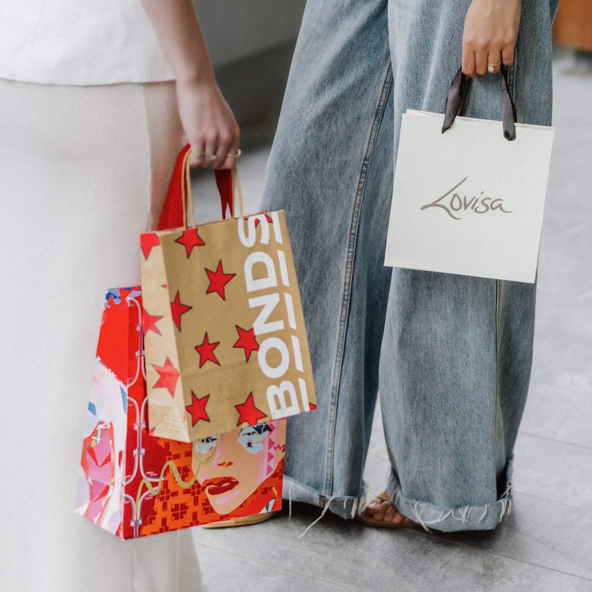 Coomera - standard shopping image (Bonds, Mecca and Lovisa bags) - Dec 2024