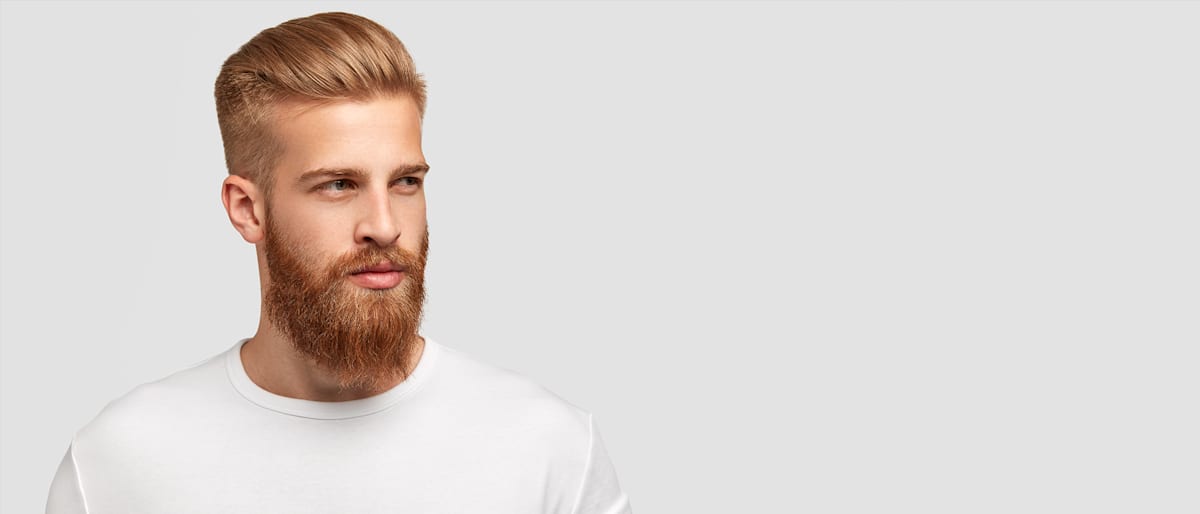 Pretty man with great hair