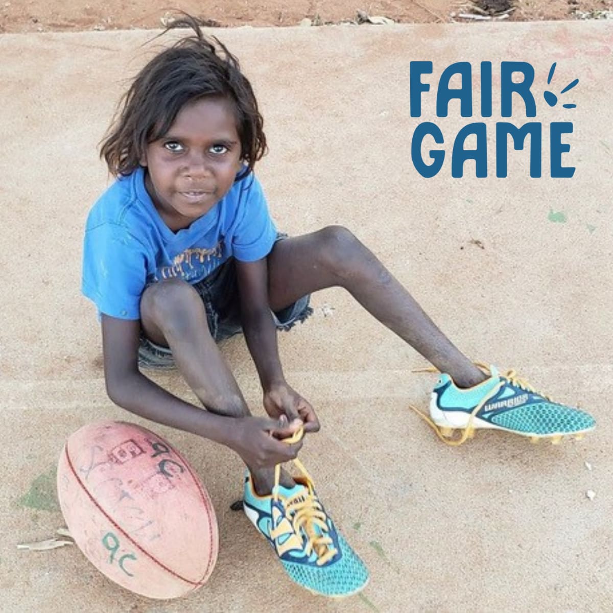 Preloved football boots donated by Fair Game