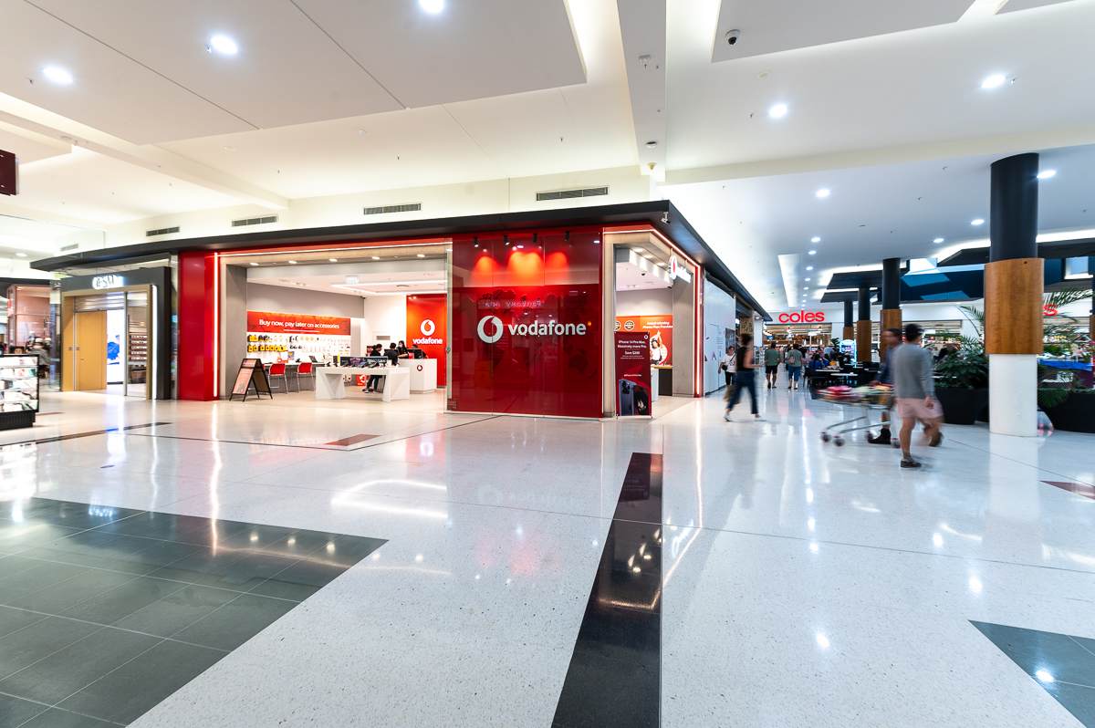 Vodafone storefront image