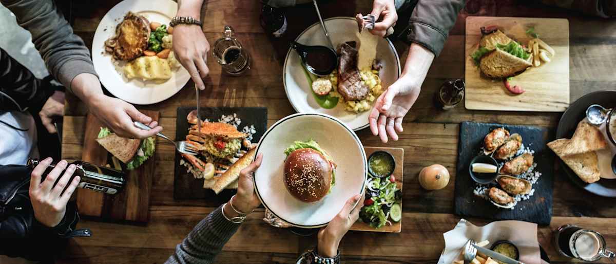 Modern Cafe Dining