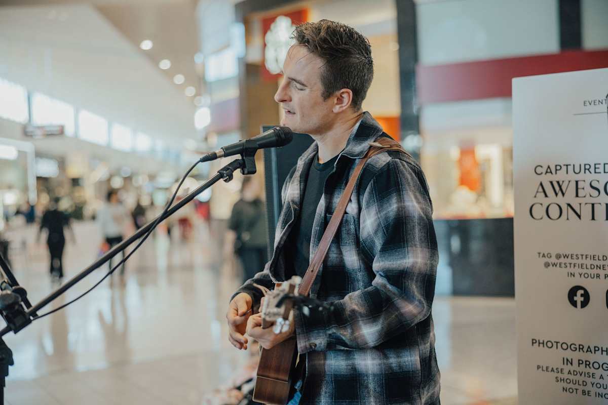 Live sounds in Centre Court