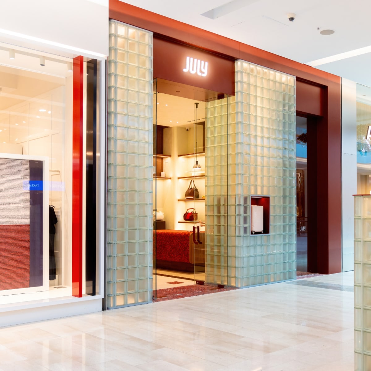 July storefront image